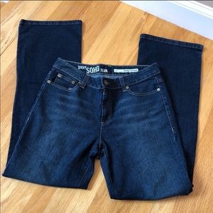 EUC DKNY Soho Boot cut Jean Size 12